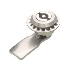 Chapa 1/4 vuelta inoxidable universal con llave mecánica. Ideal para paneles, gabinetes y cajas de control con cierre rápido y resistente a la corrosión.