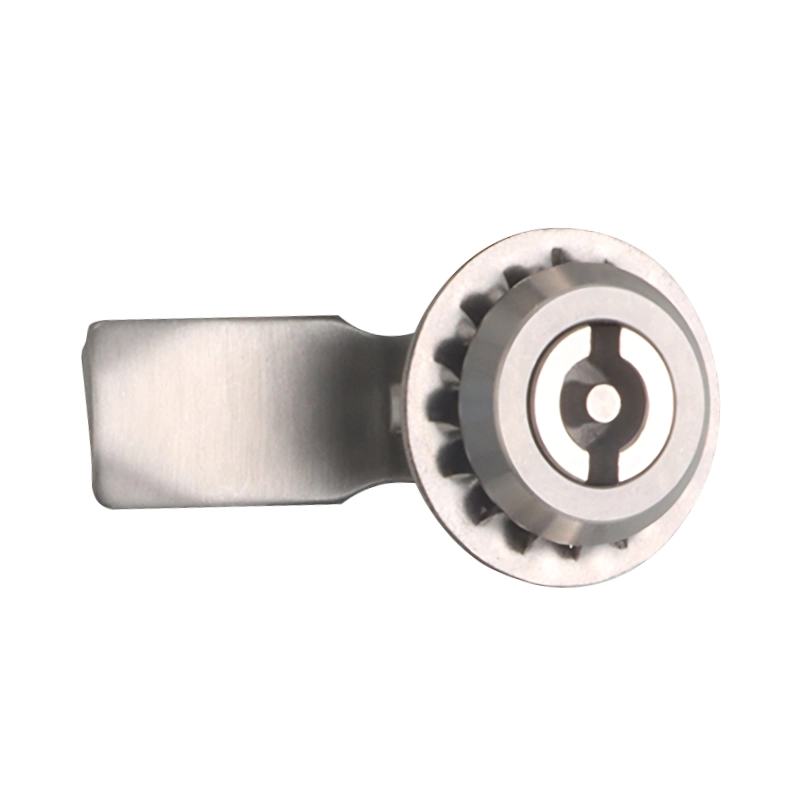 Chapa 1/4 vuelta inoxidable universal con llave mecánica. Ideal para paneles, gabinetes y cajas de control con cierre rápido y resistente a la corrosión.