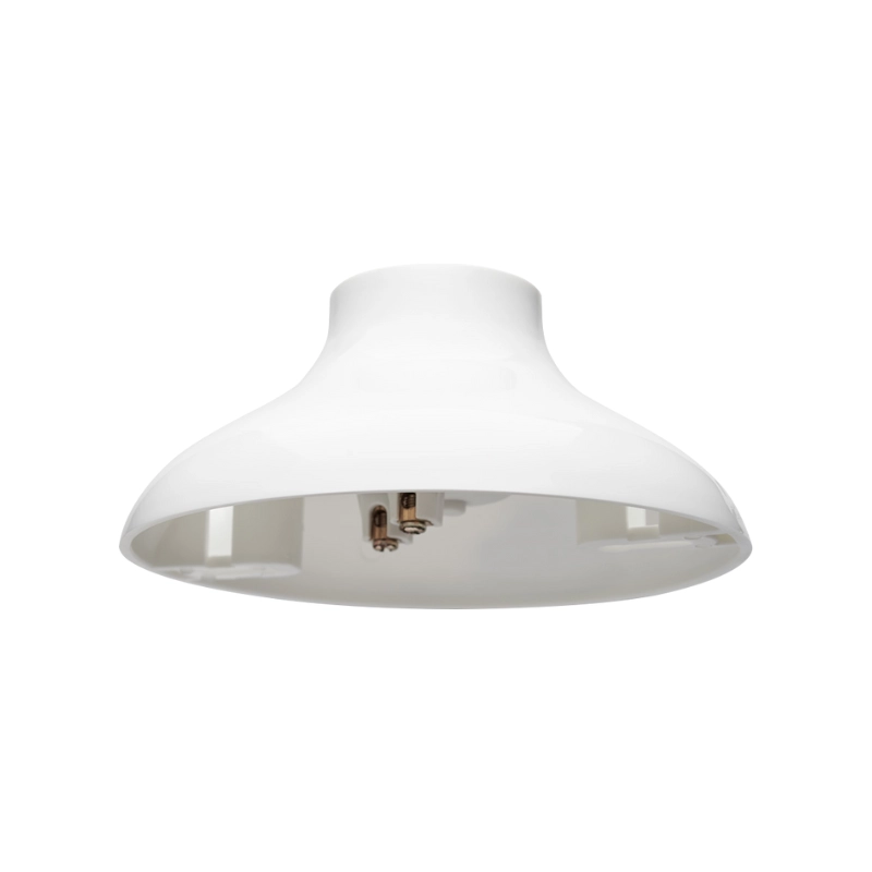 Portalámpara E-27 blanco con PBT, resistente al calor, ideal para focos estándar. Certificado CE, NOM y RETIE. Soporta 4A y 250V.