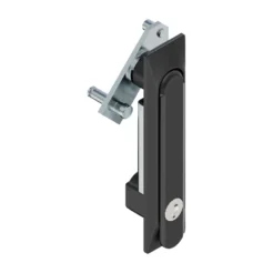 Chapa llave Yale tablero autosoportado industrial para gabinetes eléctricos y paneles metálicos con cierre seguro y duradero.